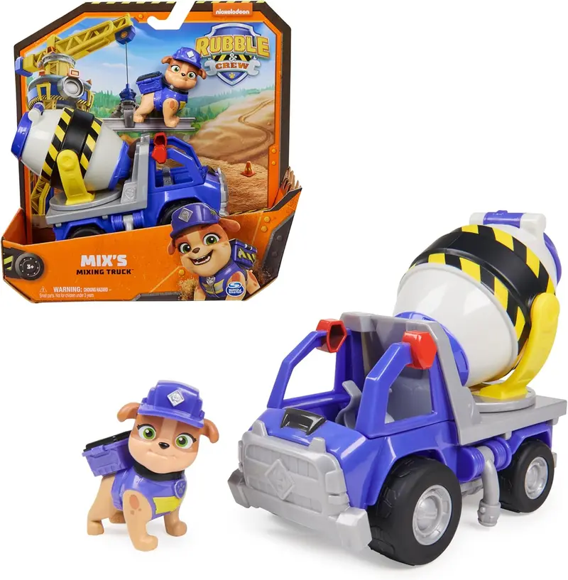 Rubble & Crew Baufahrzeug mit Figur | Spin Master