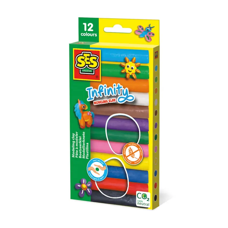 SES Creative Knete - Modelliermasse für Kinder