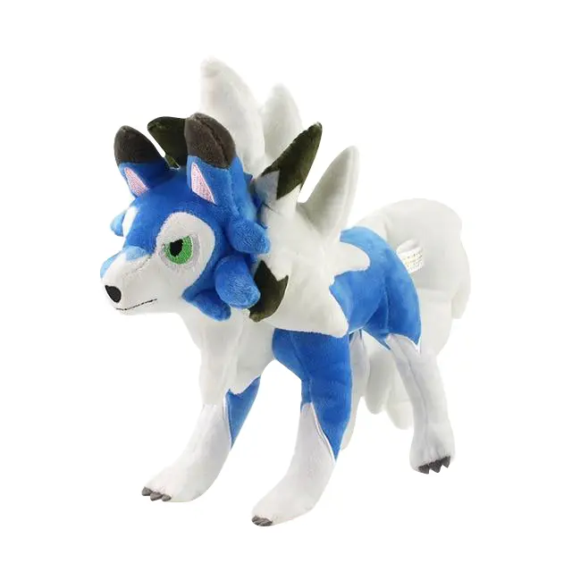 Shiny Lycanroc Wolwerock Kuscheltier Pokemon (ca. 24cm)
