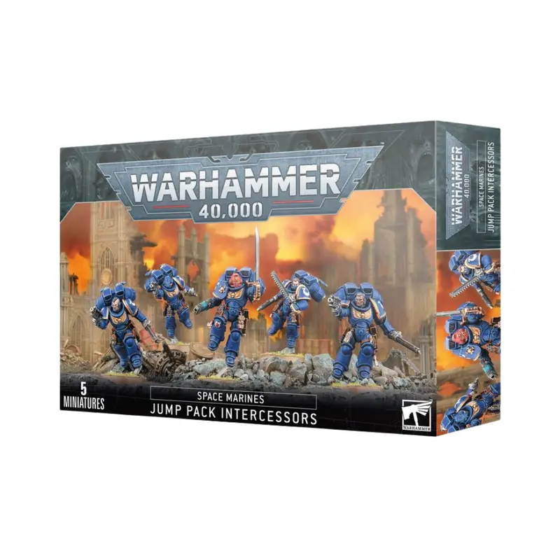 Space Marines - Intercessor-Sturmtrupp mit Sprungmodulen (48-13)
