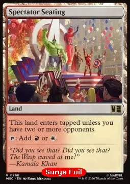 Spectator Seating - Commander