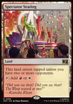 Spectator Seating - Commander