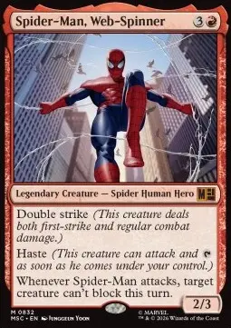 Spider-Man, Web-Spinner - Commander