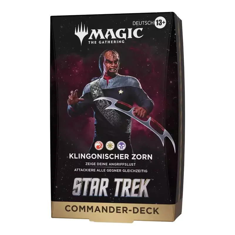 Star Trek Commander Deck DE Klingonischer Zorn