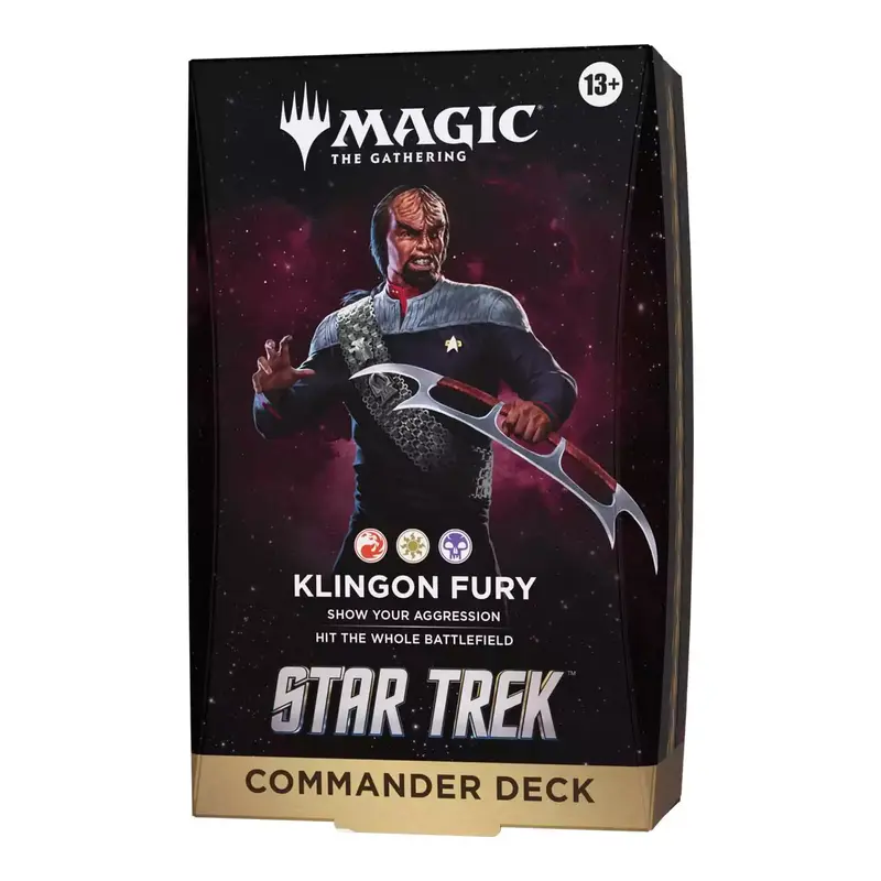 Star Trek Commander Deck EN Klingon Fury