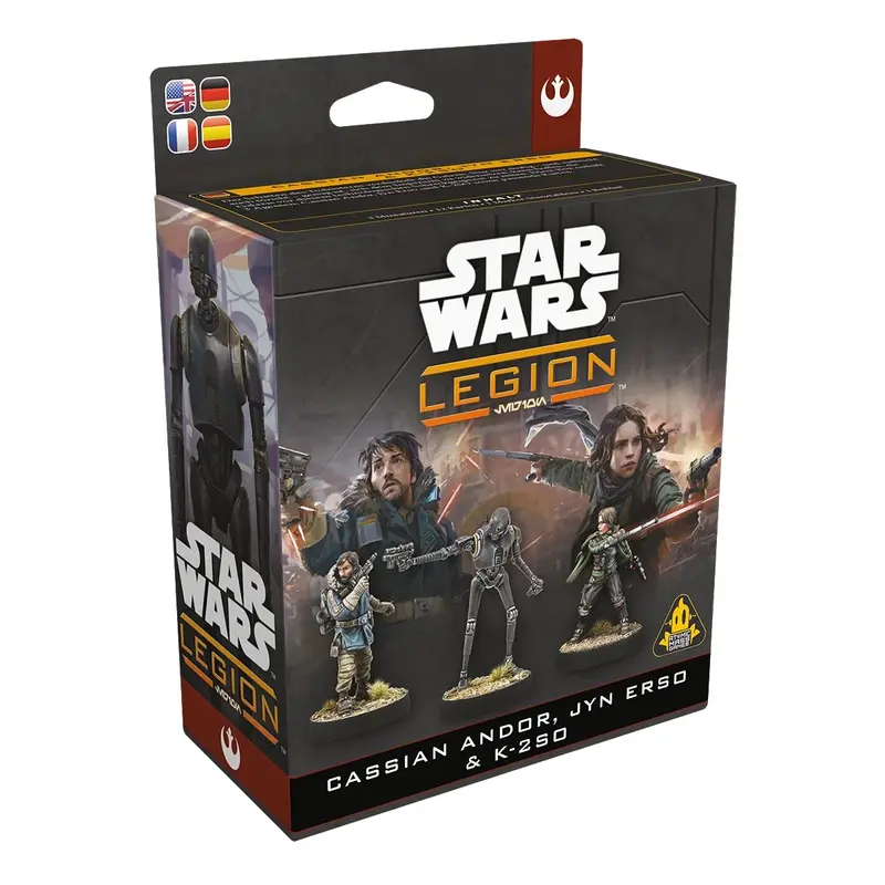 Star Wars Legion - Cassian Andor, Jyn Erso & K-2SO