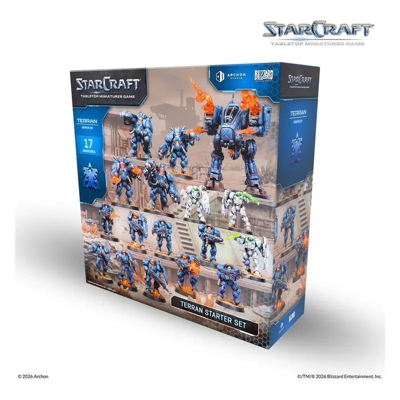 StarCraft TMG – Terran Starter Set (englisch)