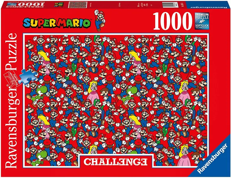 Super Mario - Challenge Puzzle 1000 Teile