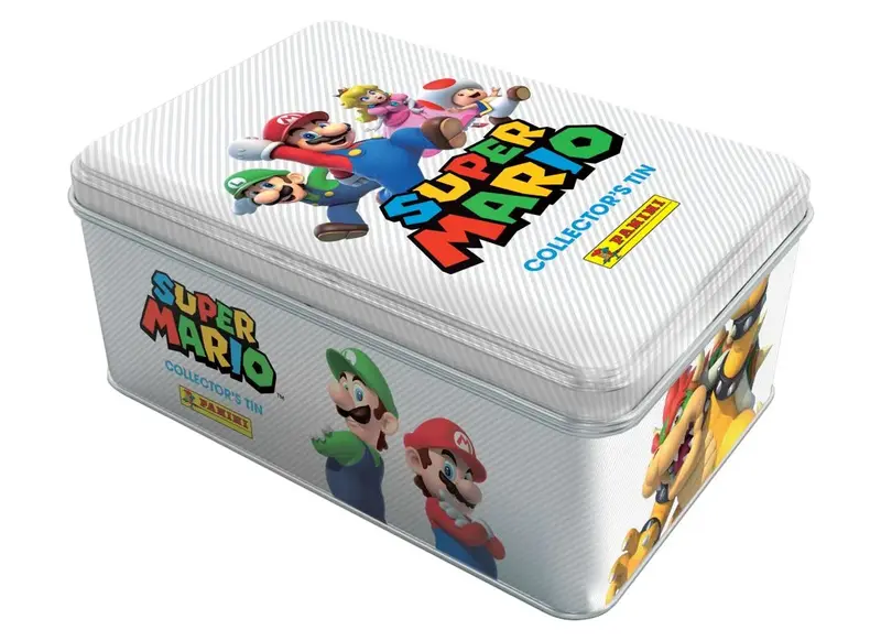 Super Mario Trading Cards - Classic Tin - weiß