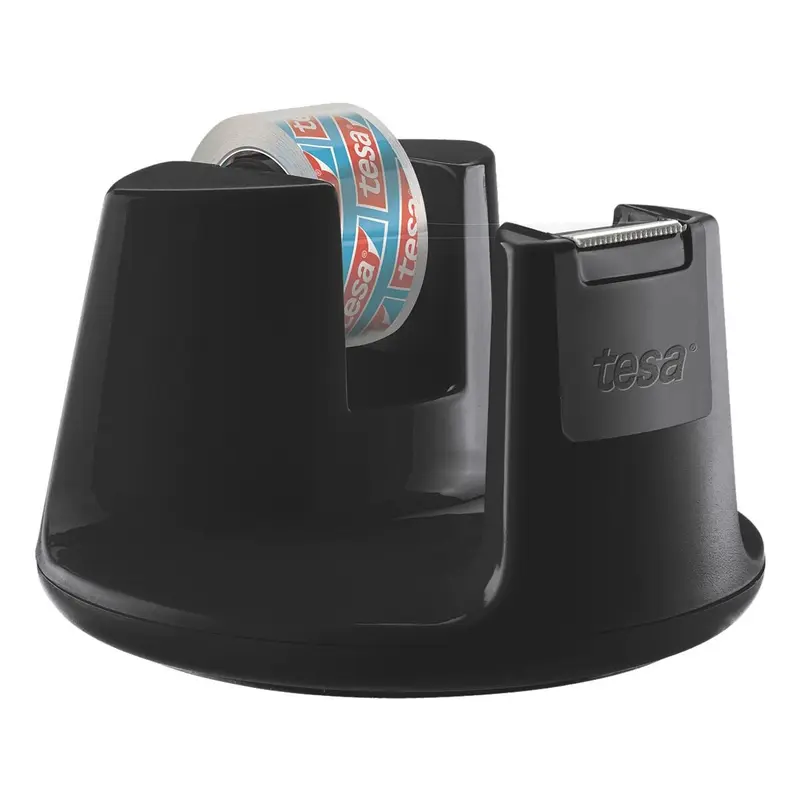 tesa Tischabroller Easy Cut Compact schwarz 15mm x 10m