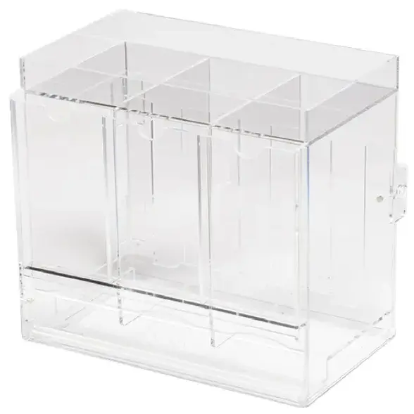 The Acrylic Box | 3-Slot Pack Dispenser
