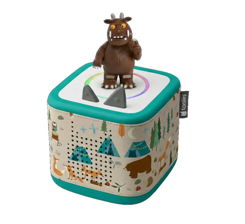 tonies® Toniebox 2 Meeresgrün - Grüffelo im Wald Bundle