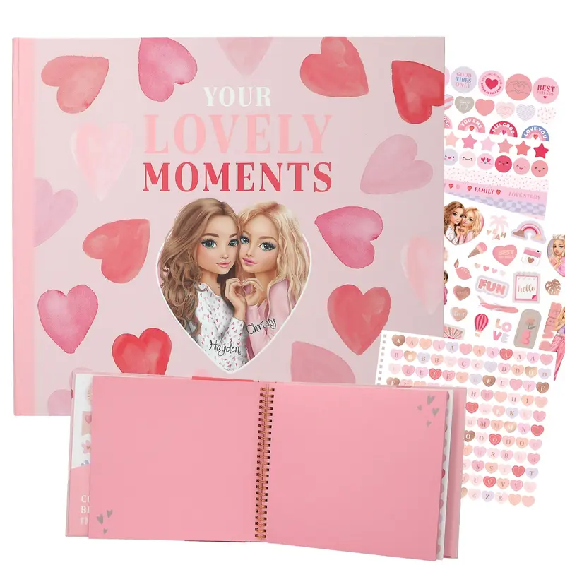 TOPModel DIY Fotoalbum mit 340 Stickern