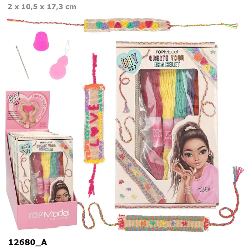 TOPModel DIY Stickarmband-Set zum Selbermachen