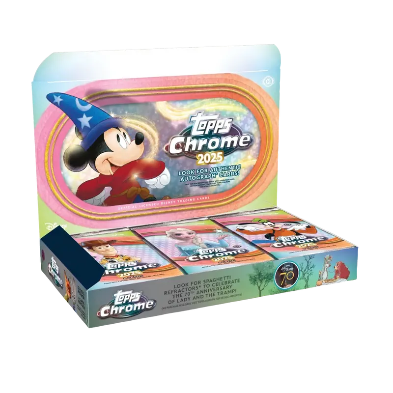 Topps 2025 Chrome Disney - Hobby Box