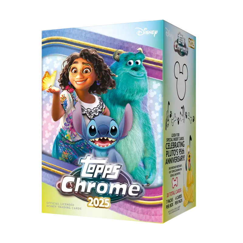 Topps 2025 Disney Chrome – Value Box (Englisch)