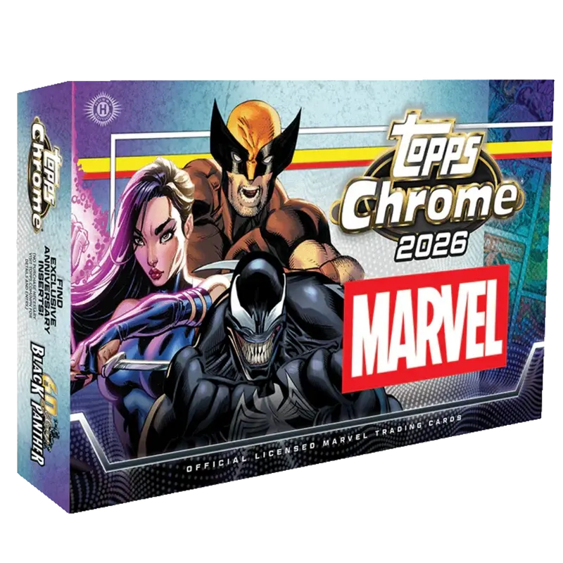 Topps 2026 Chrome Marvel Comics - Hobby Box