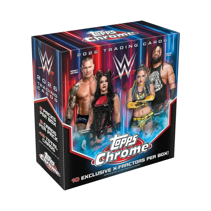 Topps 2026 Chrome WWE - Mega Box