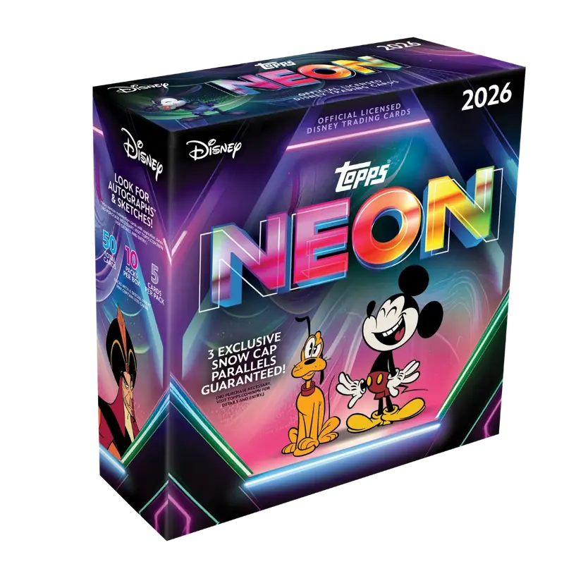 Topps 2026 Neon Disney - Mega Box
