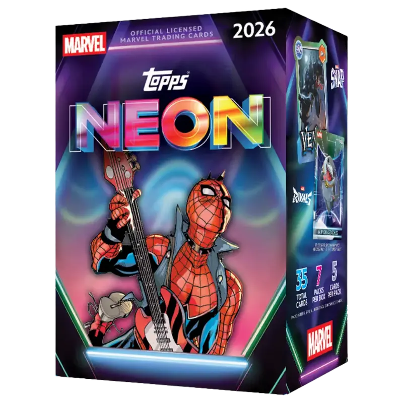 Topps 2026 Neon Marvel Comics - Value Box