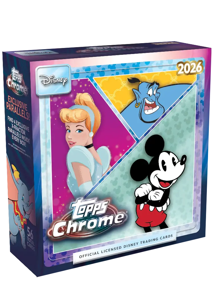 Topps Chrome Disney 2026 Mega Box