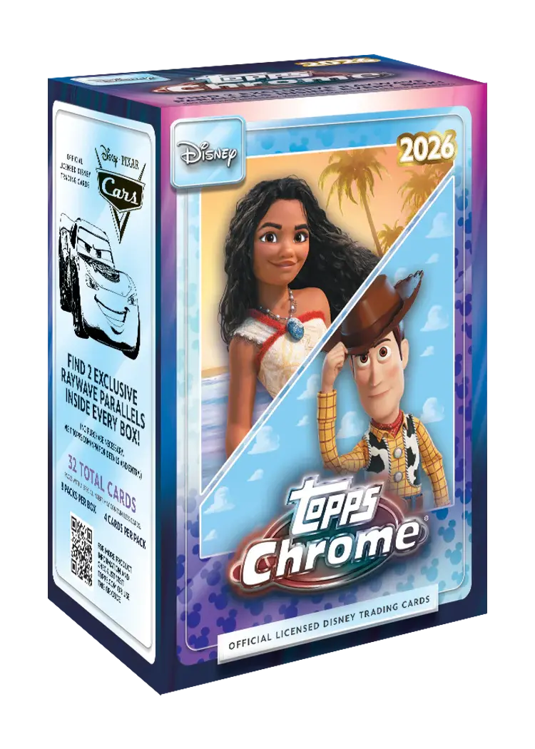 Topps Chrome Disney 2026 Value Box
