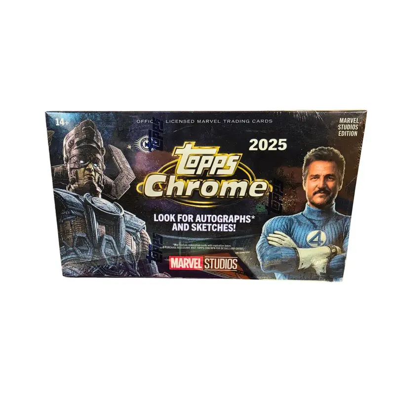 Topps Chrome Marvel Studios 2025 Hobby Box