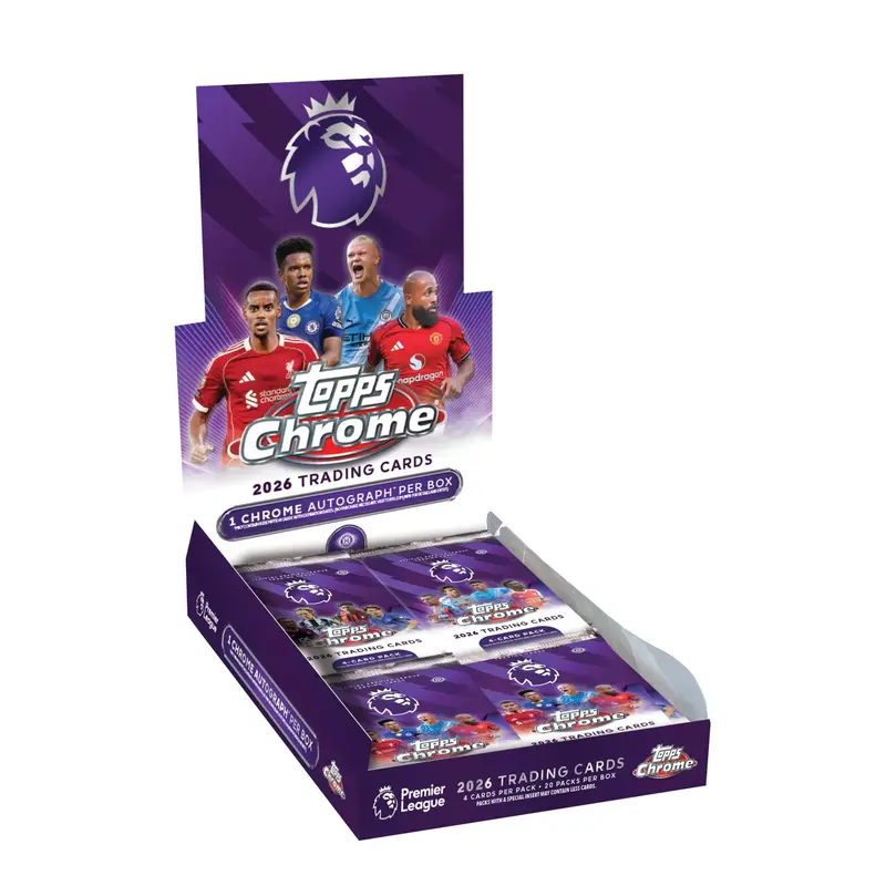 Topps Chrome Premier League 2026 Hobby Box