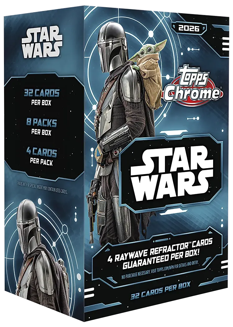 Topps Chrome Star Wars 2026 Value Box