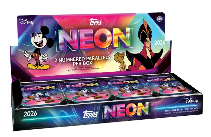 Topps Disney Neon 2026 Hobby Box