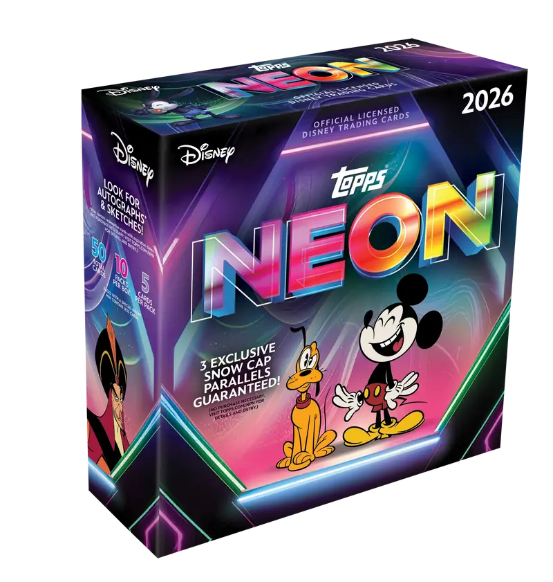 Topps Disney Neon 2026 Mega Box