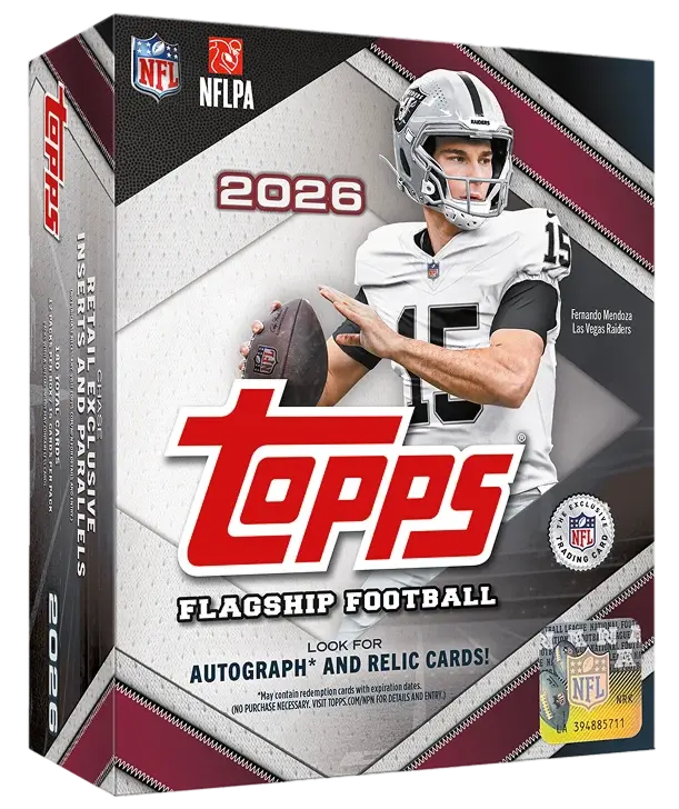 Topps Flagship Football 2026 Mega Box