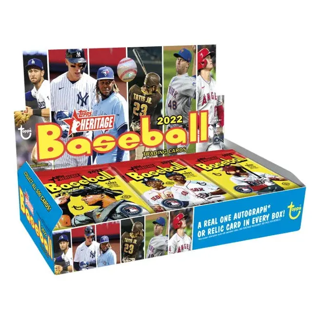 Topps Heritage Baseball 2022 Hobby Box