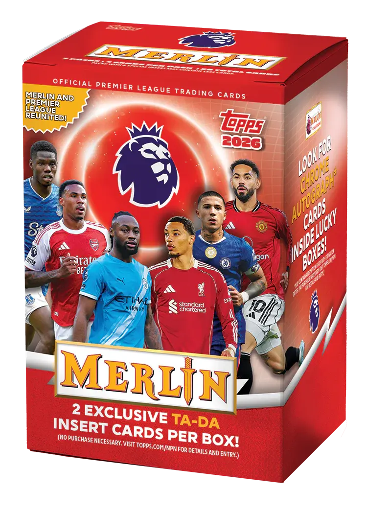 Topps Merlin Premier League 2026 Value Box