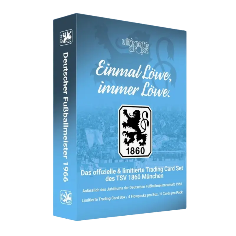 Ultimate Dropz 2026 1860 München Einmal Löwe, immer Löwe - Hobby Box