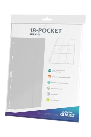 Ultimate Guard 18-Pocket Pages Side-Loading weiß (10)