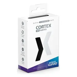 Ultimate Guard Cortex Sleeves Standard Size (100) – Black