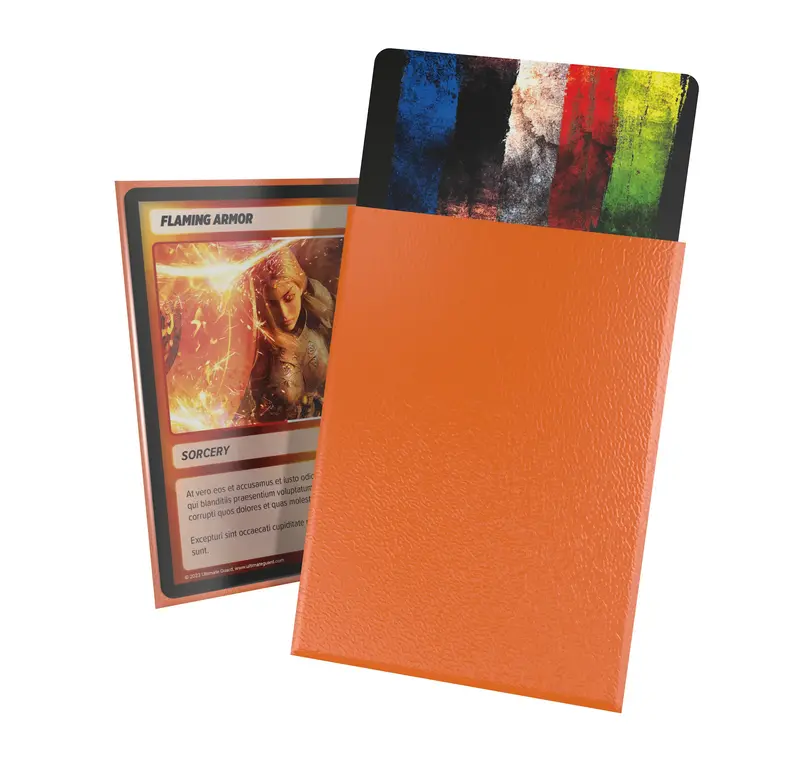 Ultimate Guard Cortex Standard Sleeves Matte 100 Orange