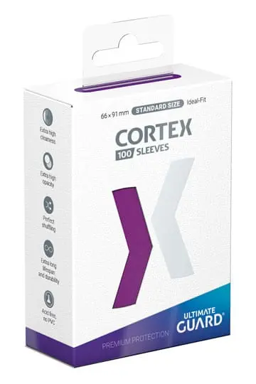 Ultimate Guard Cortex Standard Sleeves Matte 100 Purple