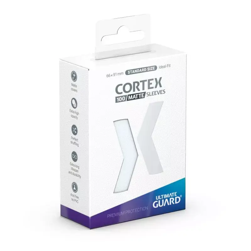Ultimate Guard Cortex Standard Sleeves Matte 100 Transparent