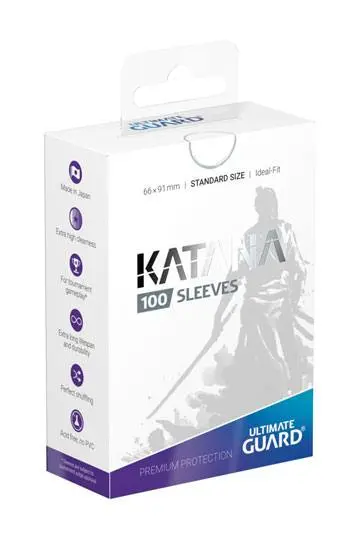 Ultimate Guard Katana Standard Sleeves 100 White