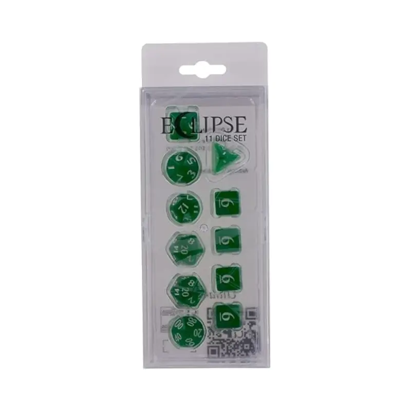 Ultra Pro - Eclipse 11 Dice Set - Forest Green