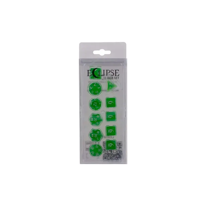 Ultra Pro - Eclipse 11 Dice Set - Lime Green