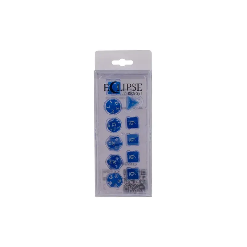 Ultra Pro - Eclipse 11 Dice Set - Pacific Blue