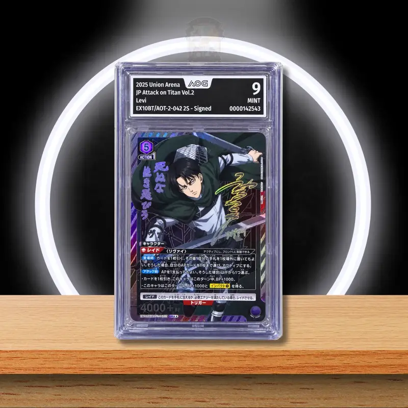 Union Arena Levi Signed (AOG 9) (JP)