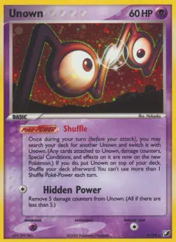 Unown - EX Unseen Forces (Rare) [UF-N-28]