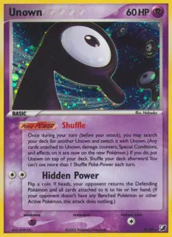 Unown - EX Unseen Forces (Rare) [UF-R-28]
