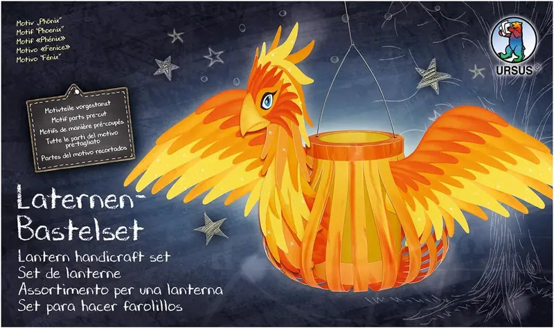 URSUS Laternen Bastelset Phoenix