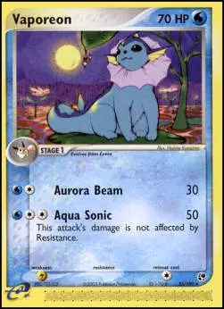 Vaporeon - EX Sandstorm (Rare) [SS-25]