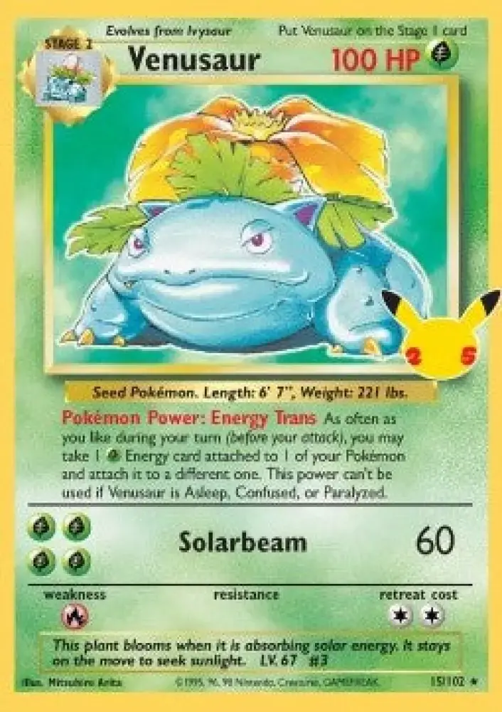 Venusaur - Celebrations (Holo Rare) [CEL-BS 15]